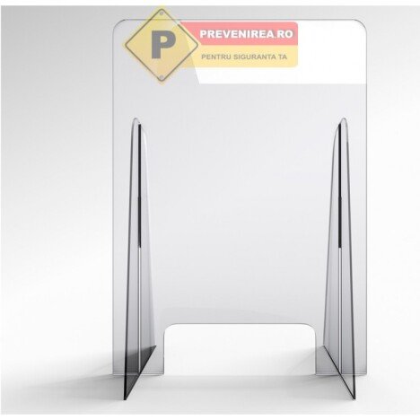 Placa plexiglas transparent